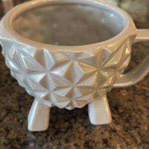 Epcot Spaceship Earth Mug Geometric Ceramic Mug 16 oz